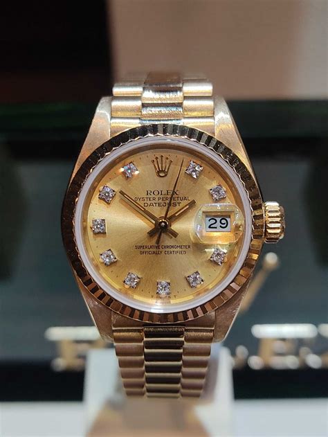 cheap ladies gold rolex|rolex datejust 26mm ladies price.